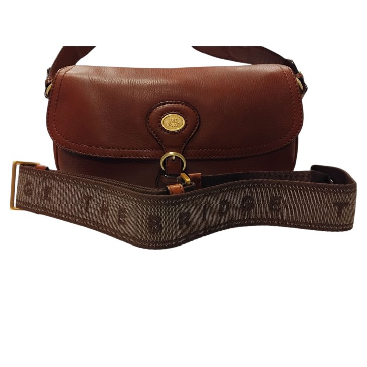 the bridge Schultertasche marrone